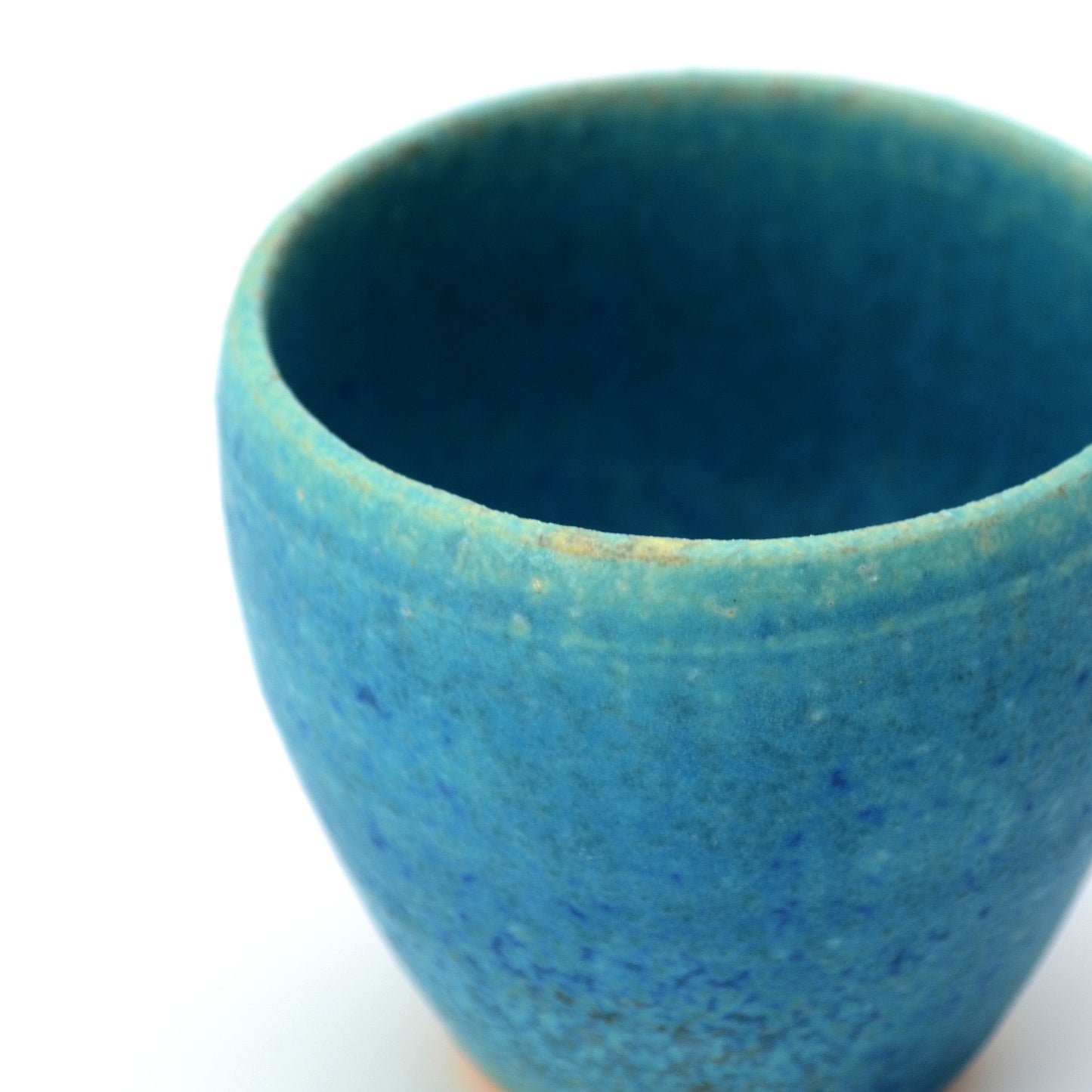 青彩釉 ぐい呑、注器