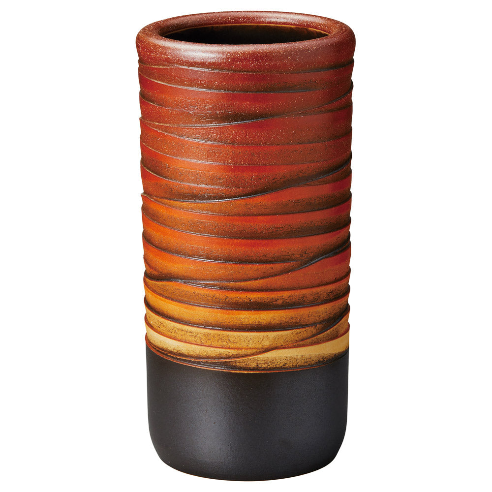 陶器傘立て なかよしふくろう傘立 2-2922 信楽焼 丸伊製陶 フクロウ傘