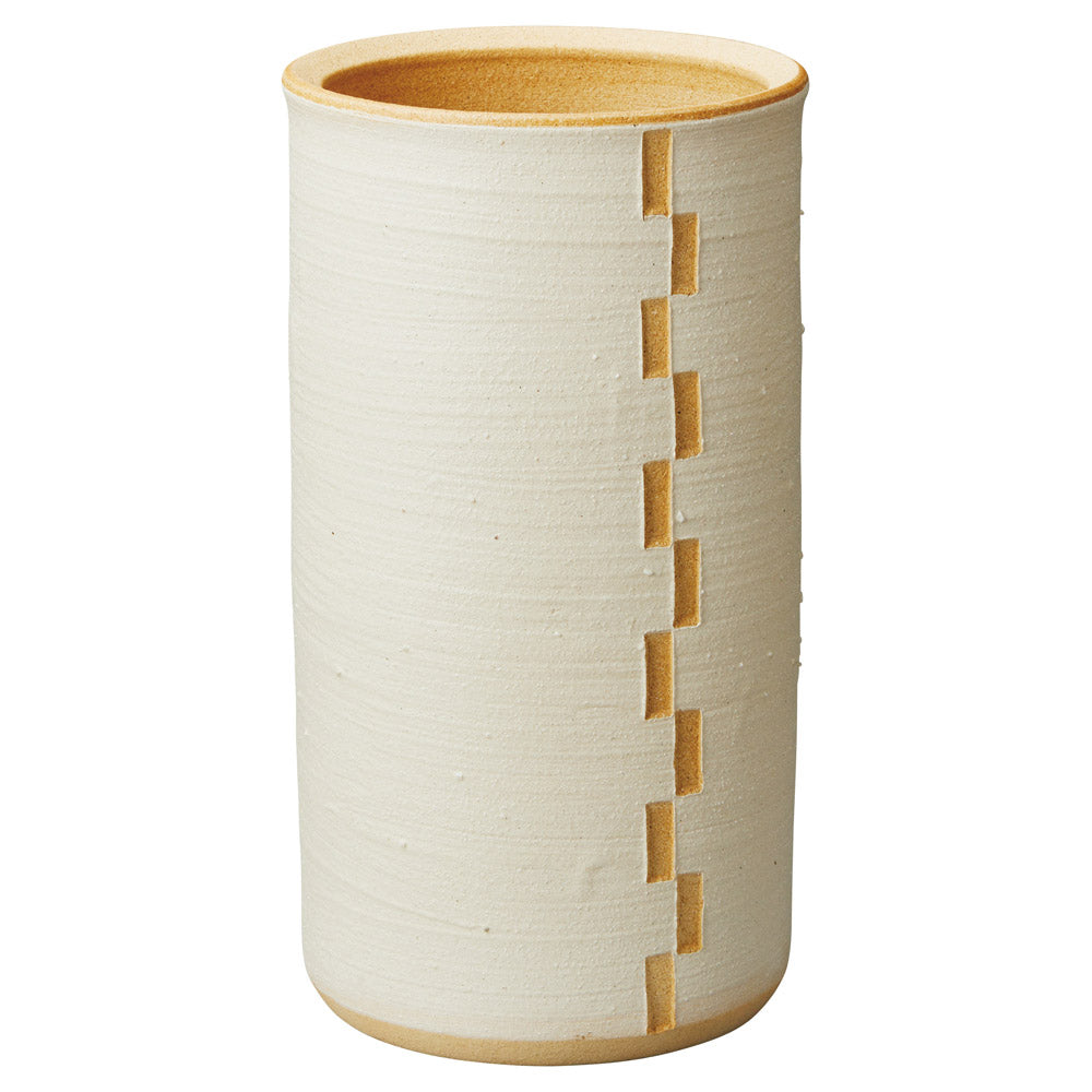 陶器傘立て　笹模様傘立　2-2914　信楽焼　丸伊製陶　約6本収納可能 陶器傘立て 笹模様傘立 信楽焼 傘立て 和風 丸伊製陶 約6本収納可 2-2914