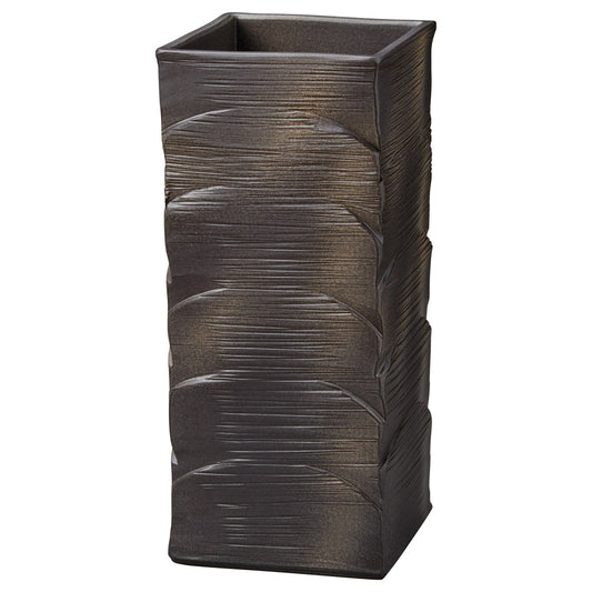 黒窯変 さざ波 傘立