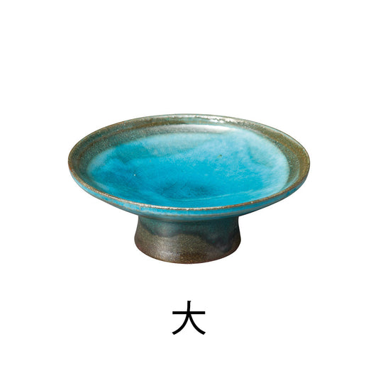 碧水 高台鉢 大