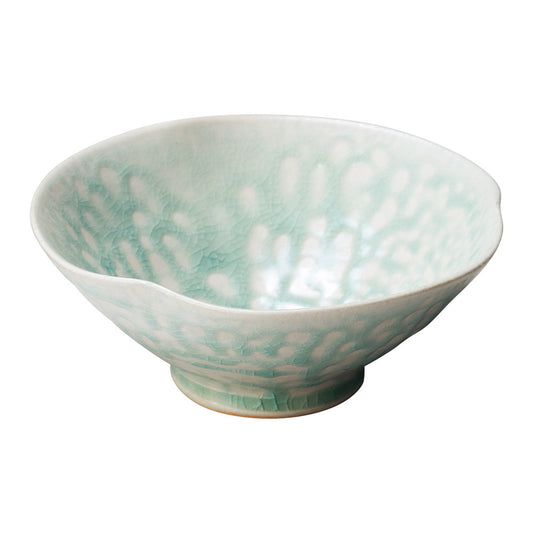 網目青磁 花小鉢