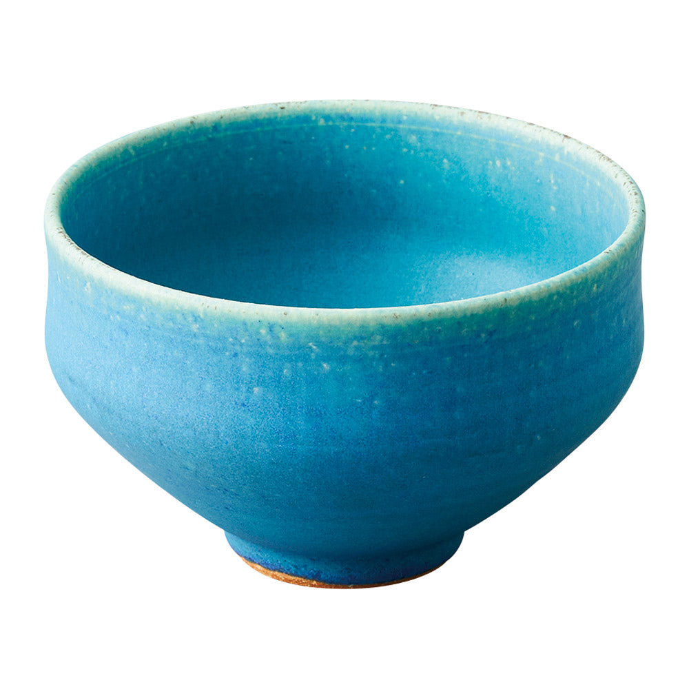 青彩釉 茶碗
