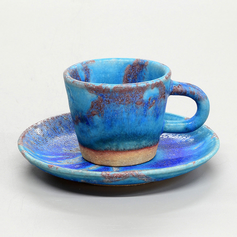 露草 プチ コーヒー碗皿