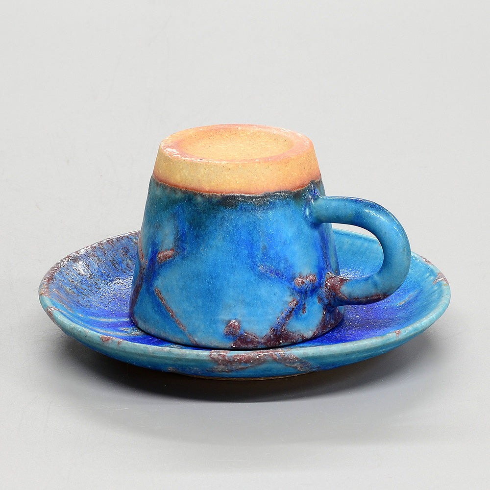 露草 プチ コーヒー碗皿
