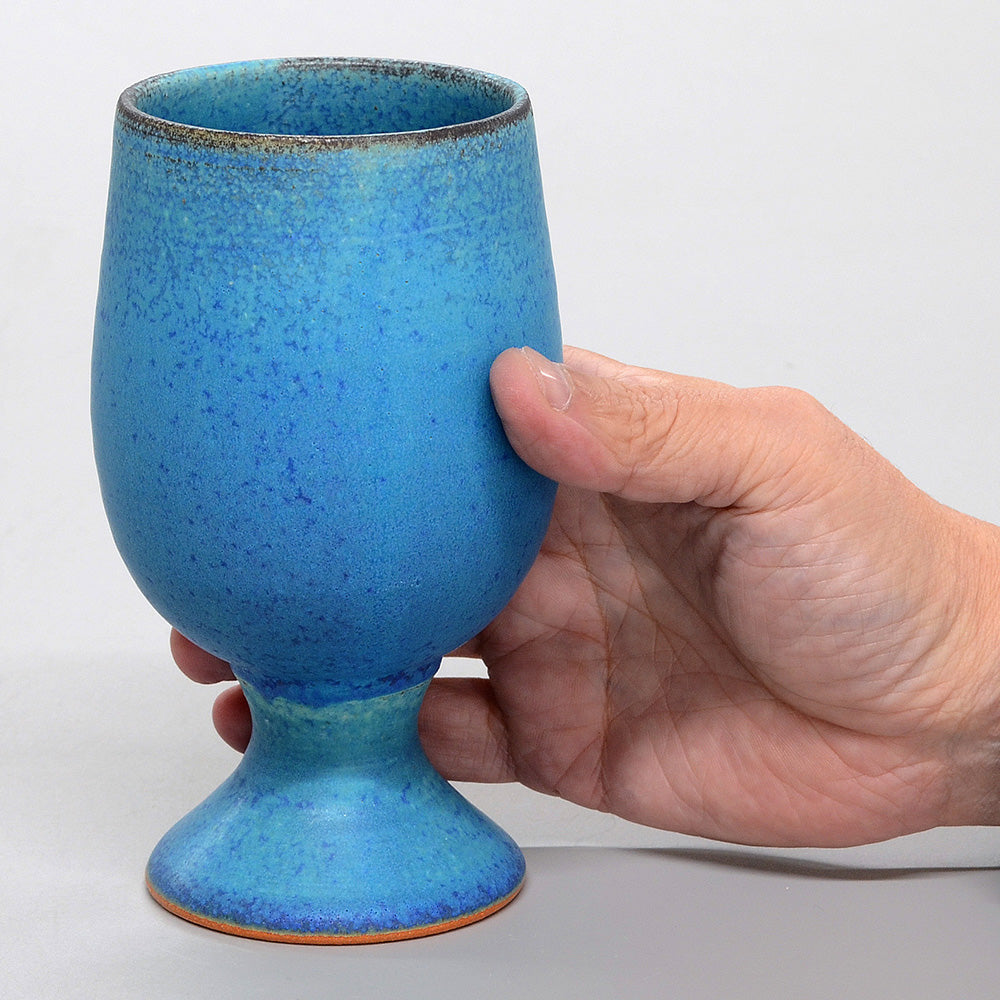 青彩釉 ゴブレット – 丸伊製陶株式会社