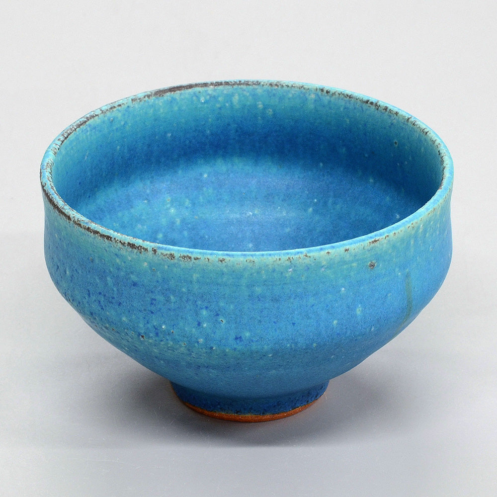 青彩釉 茶碗