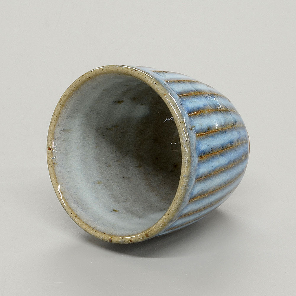 青萩彫 湯呑