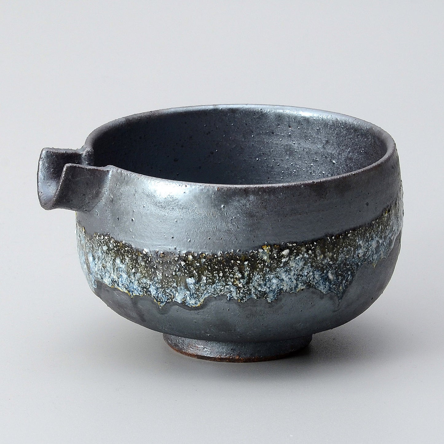 片口抹茶碗 "Touraku" 銀河