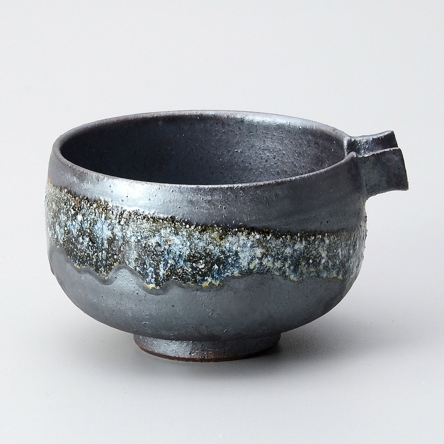 片口抹茶碗 "Touraku" 銀河