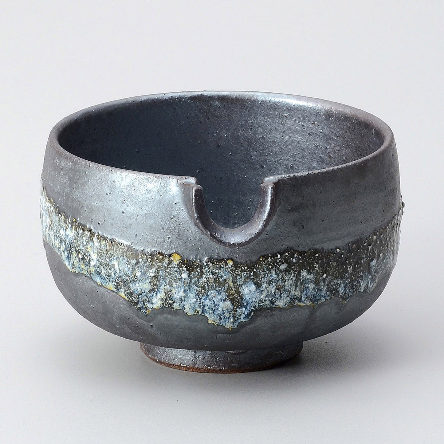 片口抹茶碗 "Touraku" 銀河