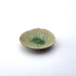 蓮の葉 脚付小皿