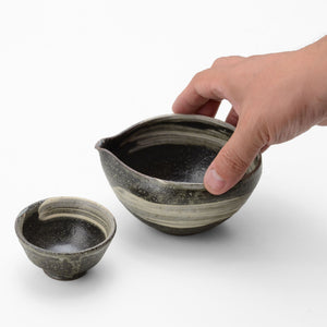 黒磯 ぐい呑、注器